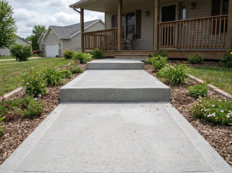 Concrete Contracting project in Greenville