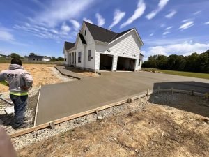 Concrete Contracting materials and craftsmanship in Greenville