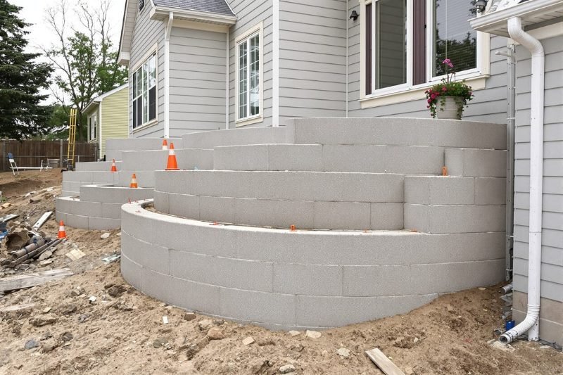 Concrete Contracting project in Greenville